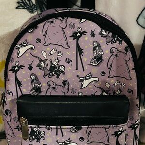 Disney Purple Nightmare Before Christmas Backpack